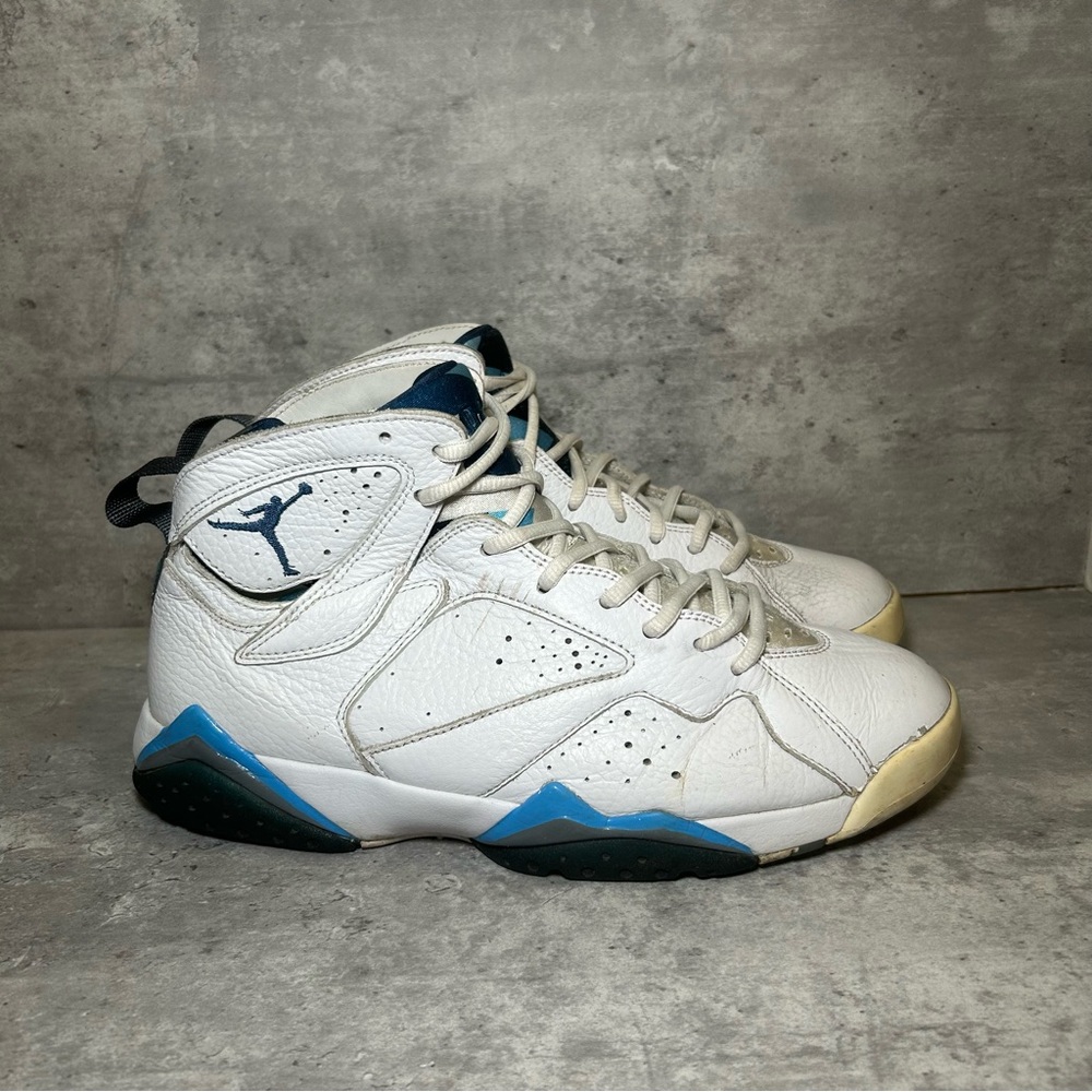Nike Air Jordan 7 Retro 'French Blue' Basketball Shoes 749866-100 Mens sz 8.5
